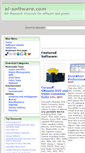 Mobile Screenshot of el-software.com