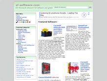 Tablet Screenshot of el-software.com